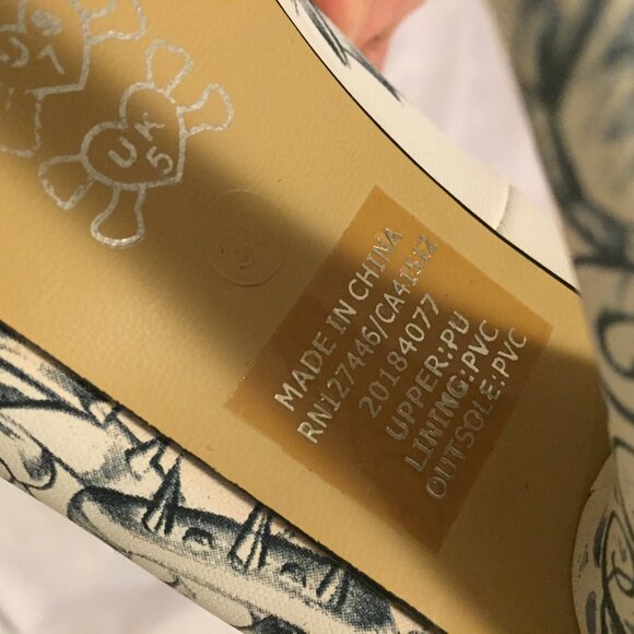 Iron Fist Women's Peep Toe Pump Bonebreaker Key to My Sole Shoes SZ 7 L.A. Woods - Picture 8 of 14